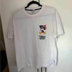 Disney White Shirt with Blue Tag